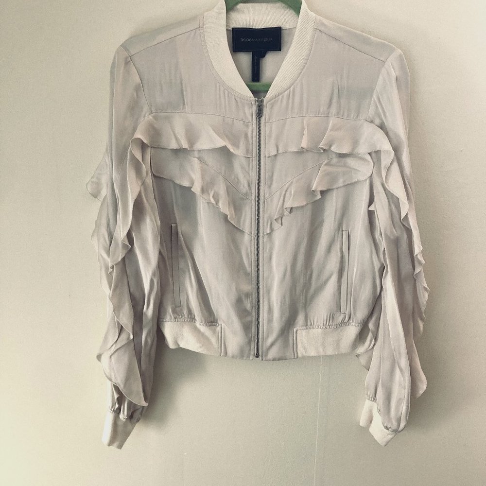 Chalk Nova Ruffle Jacket
